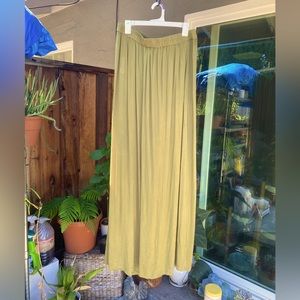 BOOHOO Wide Leg Linen Like Pants; Size US 16